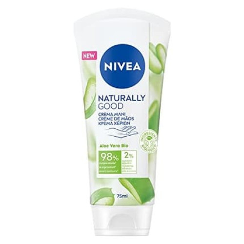 Nivea Hand Cream 75ml Tube Naturally Aloe