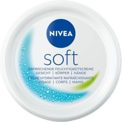 NIVEA Soft Refreshing Moisturising Cream 50ml with Vitamin E and 100% Natural Jojoba Oil