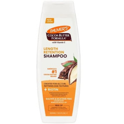 Palmer's Cocoa Butter Formula Biotin Length Retention Shampoo 400ml Palmer's Cocoa Butter Formula Biotin Length Retention Shampoo 400ml