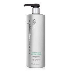 Kenra Platinum Restorative Shampoo/Conditioner Ultra Fortifying for All Hair Types 31.5-Ounce