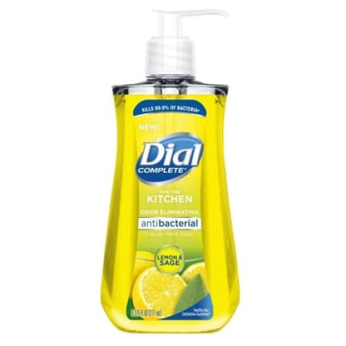 Dial Complete Anti Bacteria Liquid Hand Soap for Kitchen 7.5 Oz