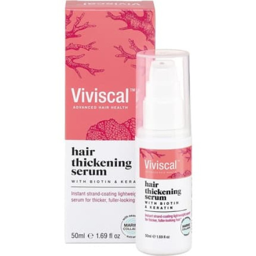 Viviscal Hair Thickening Serum for Naturally Thicker and Fuller Looking Hair 50ml