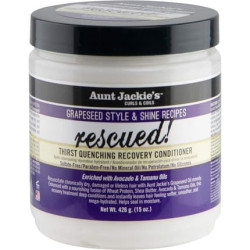 Aunt Jackie's Grapeseed Quenching Recovery Conditioner 15oz Aunt Jackie's Grapeseed Quenching Recovery Conditioner 15oz