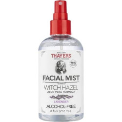 THAYERS Alcohol-Free Witch Hazel Facial Mist Toner with Aloe Vera and Lavender 8 Fl Oz THAYERS Alcohol-Free Witch Hazel Facial Mist Toner with Aloe Vera and Lavender 8 Fl Oz