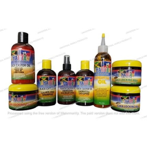 Jahaitian Combination Hair Care Products Jamaican With Black