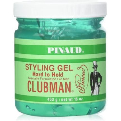 Clubman Hard To Hold Styling Gel 16oz