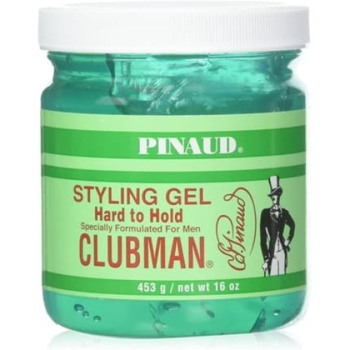 Clubman Hard To Hold Styling Gel 16oz