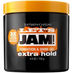 Let's Jam Shine & Conditioner Gel Extra Hold 118ml Jar Hair Gel