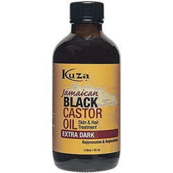 Kuza Naturals Extra Dark Jamaican Castor Oil Black Kuza Naturals Extra Dark Jamaican Castor Oil Black