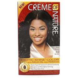 Creme of Nature Nourishing Permanent Soft Black Hair Color 3.0 Creme of Nature Nourishing Permanent Soft Black Hair Color 3.0