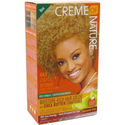 Creme of Nature Moisture-Rich Hair Colour Lightest Blonde C43 1 Count Creme of Nature Moisture-Rich Hair Colour Lightest Blonde C43 1 Count