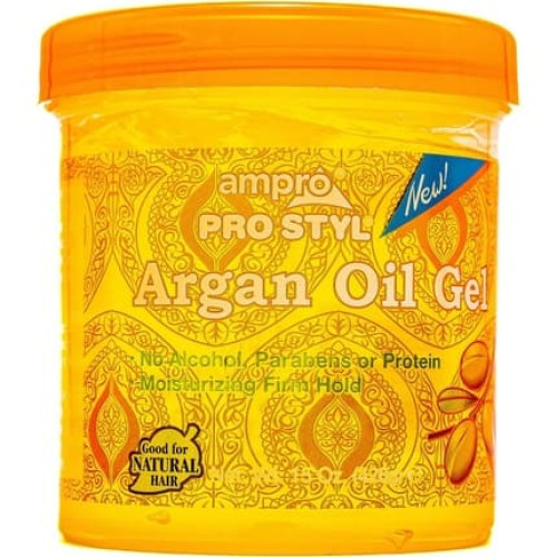 Ampro Pro Styl Styling Gel Protects and Strengthens Your Strands Non-Flaking Alcohol Free Vegan Formula Flexible Touchable Hold for All Hair Textures Regular 426g