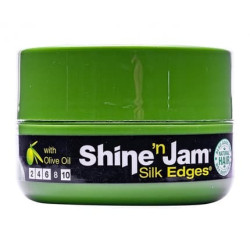 Ampro Shine 'N Jam Hair Conditioning Gel Silk Edges 2 Ounce Ampro Shine 'N Jam Hair Conditioning Gel Silk Edges 2 Ounce