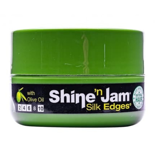 Ampro Shine 'N Jam Hair Conditioning Gel Silk Edges 2 Ounce