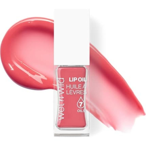 Wet N Wild Tinted Lip Oil Nourishing Non-Sticky Red Lip Gloss
