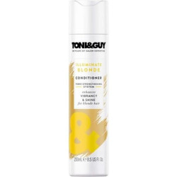 Toni&Guy Illuminate Blonde Conditioner to Enhance Shine for Colored, Highlights and Natural Blonde Hair 250ml