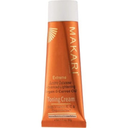 Makari Extreme Carrot & Argan Oil Toning Face Cream 1.7oz - Lightening, Brightening & Tightening Moisturizer with Organiclarine - Anti-Aging Whitening Treatment