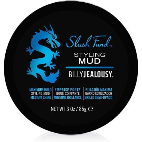 Billy Jealousy Slush Fund Styling Mud for Men 3oz Black