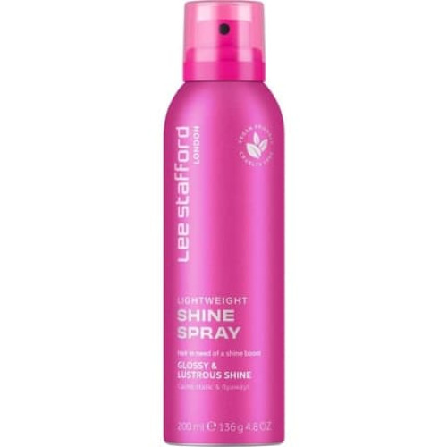 Lee Stafford Lightweight Shine Head Spray Hair Styling Product For Instant Shine And Gloss 200ml