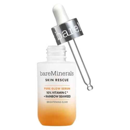 bareMinerals Skin Rescue Face Serum Improve Skin Condition in 1 Week Vegan 1 Fl Oz Pure Glow Brightening bareMinerals Skin Rescue Face Serum Improve Skin Condition in 1 Week Vegan 1 Fl Oz Pure Glow Brightening