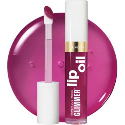 Revlon Super Lustrous Glimmer Lip Oil Plum Pop