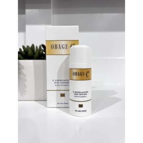 New Fresh Box Obagi C-Peeling Day Lotion 59ml 2 Ounces with Vitamin C Moisturizer