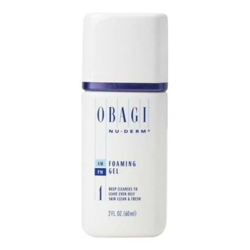 Obagi Nu-Derm Foaming Gel 2 fl oz 60ml Facial Cleanser