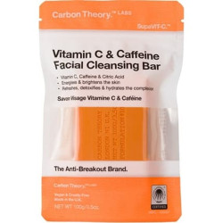 Facial Cleansing Soap With Vitamin C & Caffeine Facial Cleansing Bar 100g