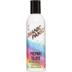 Manic Panic Prepare To Dye Clarifying Shampoo Vegan Cruelty Free Pre Dye Wash Prepares Hair for Color 236ml Manic Panic Prepare To Dye Clarifying Shampoo Vegan Cruelty Free Pre Dye Wash Prepares Hair for Color 236ml