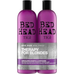 Bed Head by TIGI Dumb Blonde Shampoo and Conditioner Set Nourishing Professional Colored Hair Treatment Bed Head by TIGI Dumb Blonde Shampoo and Conditioner Set Nourishing Professional Colored Hair Treatment