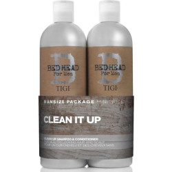 Bed Head for Men by TIGI Clean Up Shampoo and Conditioner Set 2x750ml Bed Head for Men by TIGI Clean Up Shampoo and Conditioner Set 2x750ml