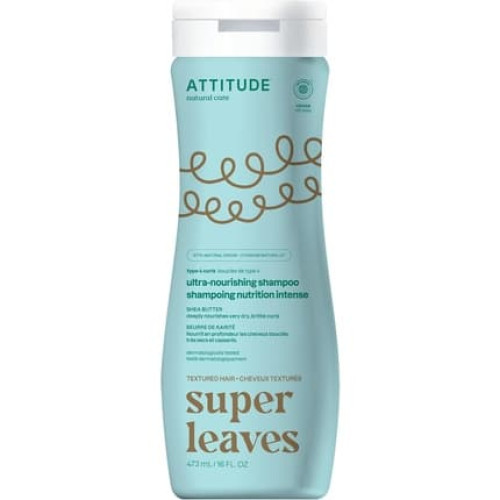 Attitude Ultranourishing Shampoo for Curly Hair with Shea Butter EWG Verified