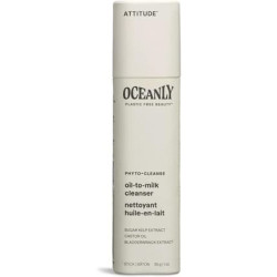 ATTITUDE Oceanly Oil-to-Milk Face Cleanser Stick EWG Verified Plant and Mineral-Based Ingredients Vegan Skin Care Products PHYTO CLEANSE Unscented 30 grams ATTITUDE Oceanly Oil-to-Milk Face Cleanser Stick EWG Verified Plant and Mineral-Based Ingredients Vegan Skin Care Products PHYTO CLEANSE Unscented 30 grams