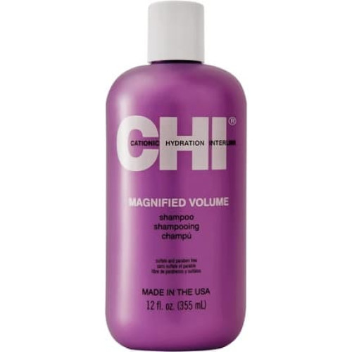 CHI Magnified Volume Luxury Shampoo Gentle Shampoo for Volumizing Hydrating Fine Thin and Limp Hair 355ml