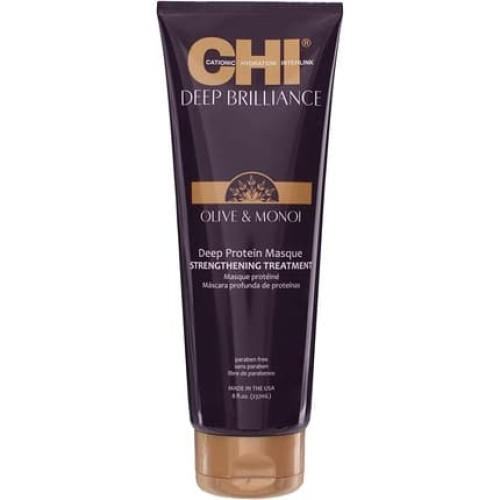 CHI Deep Brilliance Deep Protein Masque Strengthening Treatment 237ml