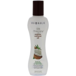 BioSilk Silk Therapy with Natural Coconut Oil Leave-In Treatment for Hair and Skin 167ml