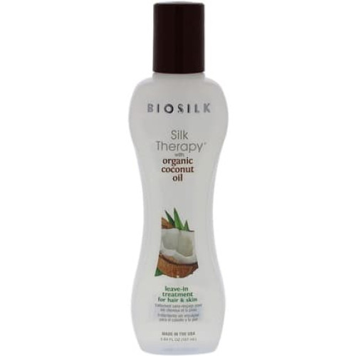 BioSilk Silk Therapy with Natural Coconut Oil Leave-In Treatment for Hair and Skin 167ml