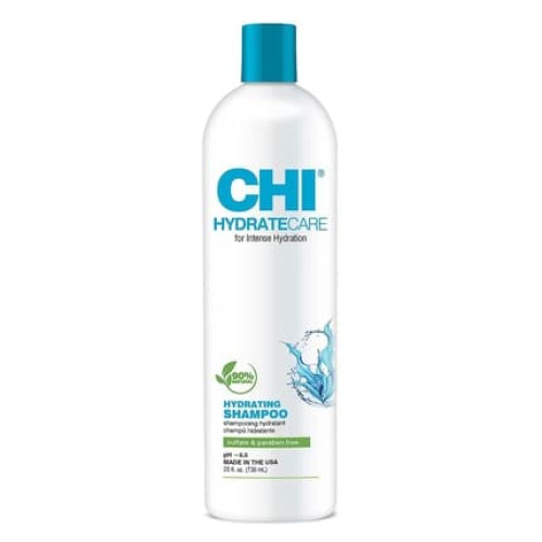 CHI HydrateCare Hydrating Shampoo 25 fl oz - Balances Hair Moisture and Provides Superior Protection Against Damage and Breakage