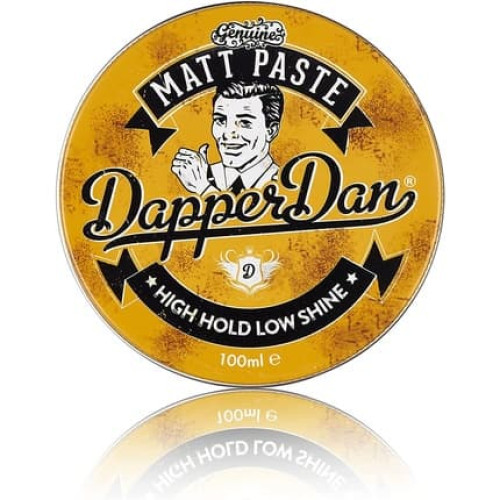 Dapper Dan Matt Texturised Styling Paste for a Versatile Strong Flexible Hold 100ml Dapper Dan Matt Texturised Styling Paste for a Versatile Strong Flexible Hold 100ml