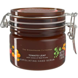 RHS Greenhouse Tomato Leaf Hand Scrub Exfoliator Buffs Away Dry Skin RHS Greenhouse Tomato Leaf Hand Scrub Exfoliator Buffs Away Dry Skin