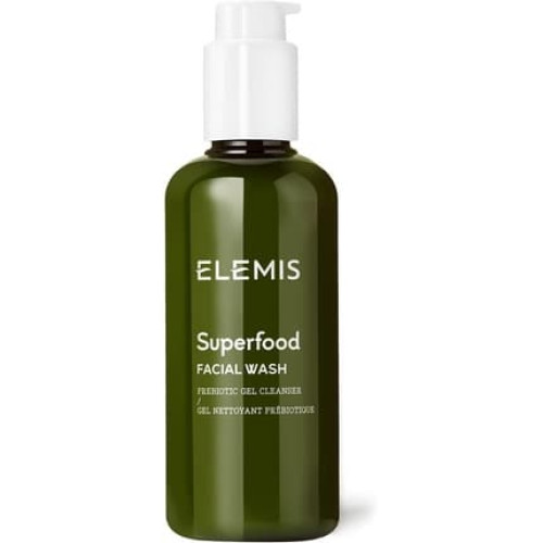 ELEMIS Superfood Facial Wash Nutrient-Rich Gel Skin Cleanser with Pre-Biotic 200ml