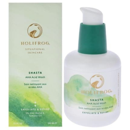 Shasta AHA Acid Wash by HoliFrog for Women 5.1oz Cleanser