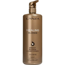 L'ANZA Healing Blonde Bright Conditioner for Natural and Decolorized Blonde Hair 32 Fl Oz 950ml