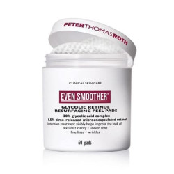 Peter Thomas Roth Even Smoother Glycolic Retinol Resurfacing Peel Pads 60 ct.