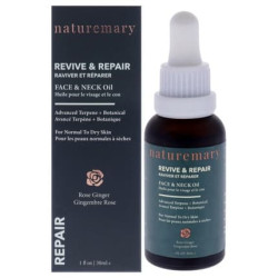 Naturemary Revive And Repair Face And Neck Oil Rose Ginger 1 Oz Naturemary Revive And Repair Face And Neck Oil Rose Ginger 1 Oz