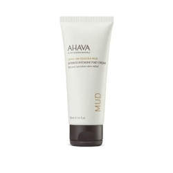 AHAVA Dermud Intensive Foot Cream for Dry Cracked Heels and Feet 3.4 fl.oz