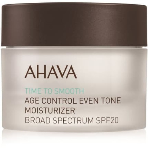 Ahava Time To Smooth Illuminating Moisturizing Cream Spf 20 50 Ml