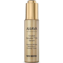 AHAVA Dead Sea Crystal Osmoter X6 Facial Serum Natural Anti-Aging and Wrinkle Reduction for Women 30ml