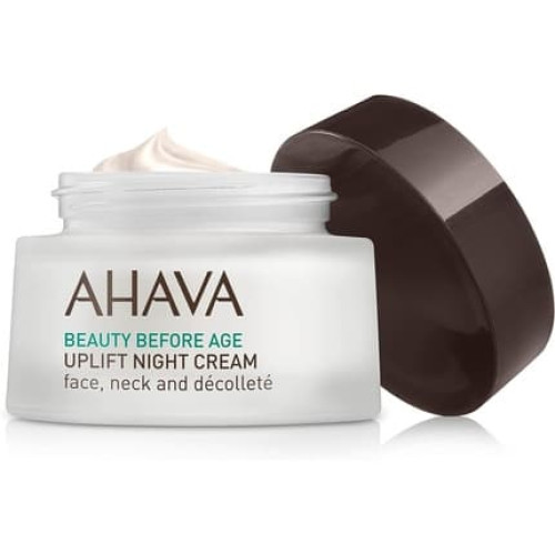 AHAVA Uplift Night Cream Anti Aging Wrinkle Reducer Treatment for Women and Men Firming and Tightening Facial Cream 50ml