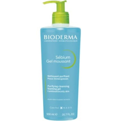 Bioderma Sebium Foaming Gel Ultra-Gentle Purifying Cleanser for Oily Skin